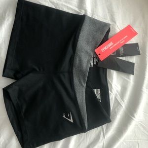 Gymshark Sculpture Shorts - black / charcoal marl